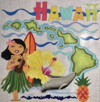 HO2131 HAWAII LARGE SQUARE