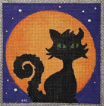 HW125 Spooky Cat Silhouette