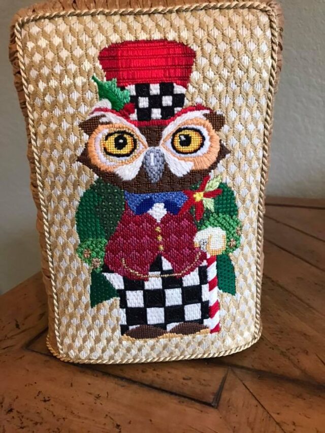 CHRISTMAS OWL by Selma Barry