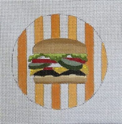 HO3257 Cheeseburger Round