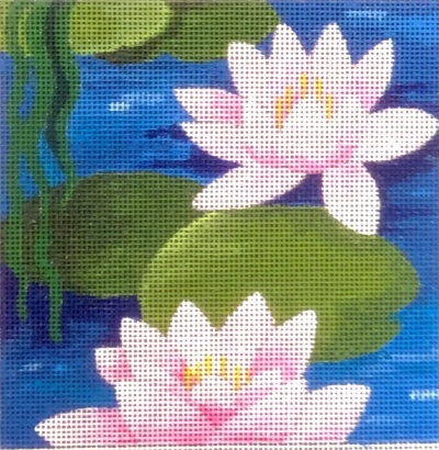 HO3331 Water Lilies Square,