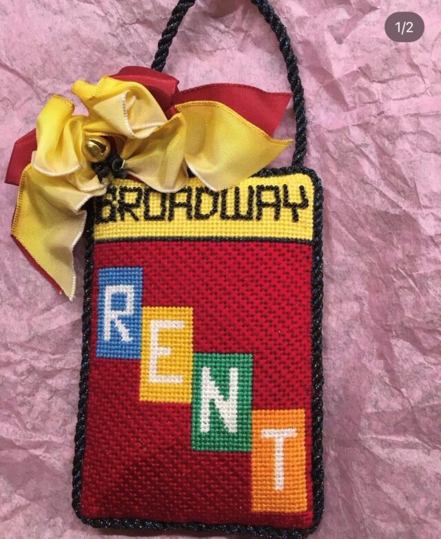 HO1801 Rent Broadway ornament