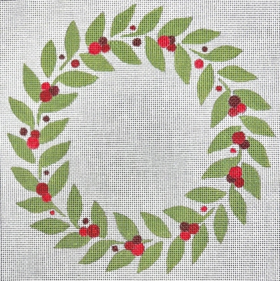 HO2452 Wreath Red Berries