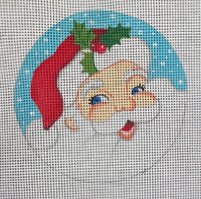 HO2500 Santa Claus Round Ornament