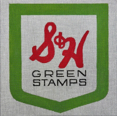 HO2560 Large Green Stamp