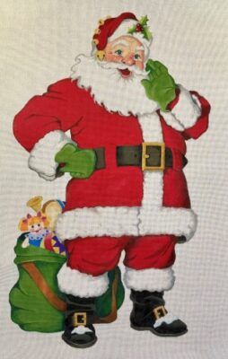 HO2582 Giant Santa with Bag of Toys