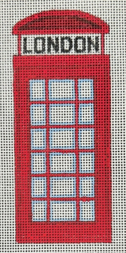 HO2583 London Phone Booth, 5 inches tall, 18 mesh