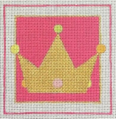 HO2637 PINK CROWN SQUARE