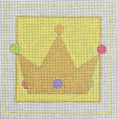 HO2638 YELLOW CROWN SQUARE