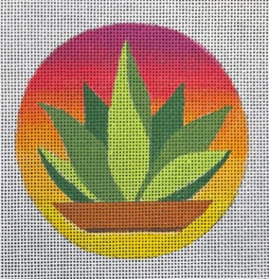 HO2806 CACTUS ROUND ORNAMENT #2