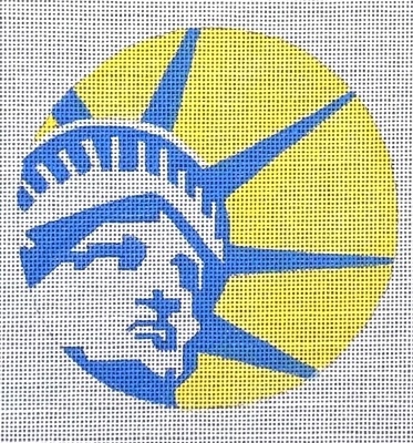 HO2820 LIBERTY ROUND ORNAMENT #1