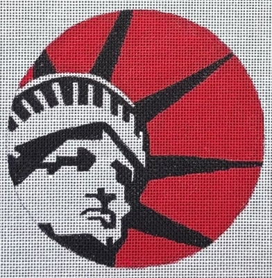 HO2823 LIBERTY ROUND ORNAMENT #4