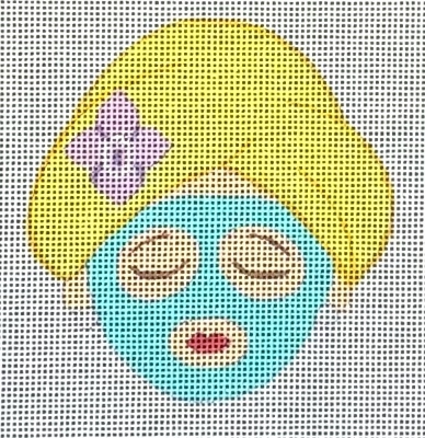 HO2870 SPA MASK GIRL ORNAMENT