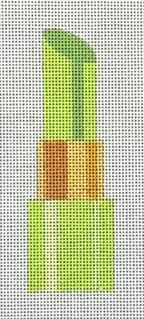 HO2936 GREEN LIPSTICK ORNAMENT